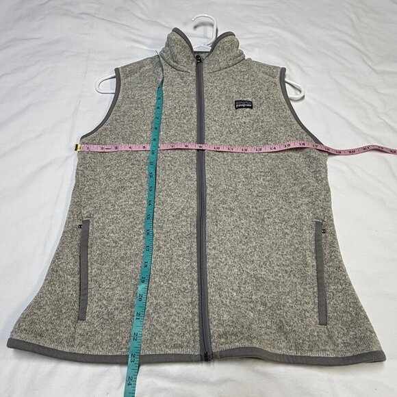 Patagonia Better Sweater® Vest Medium Birch White (Heather Gray) EUC - Picture 7 of 9